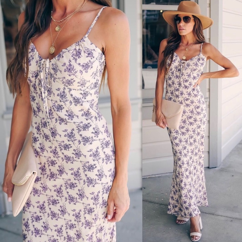Vici Loveshack Floral Maxi Dress NWT